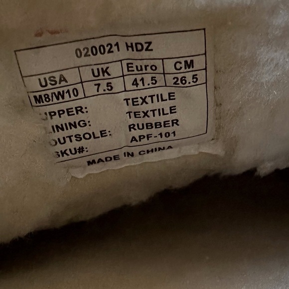 Xtra Tuf Homer Felt Fleece Line Slip on Mid Top Outdoor Slipper - Picture 11 of 13